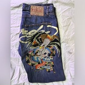 Vintage 2008 ED HARDY pants - size 34